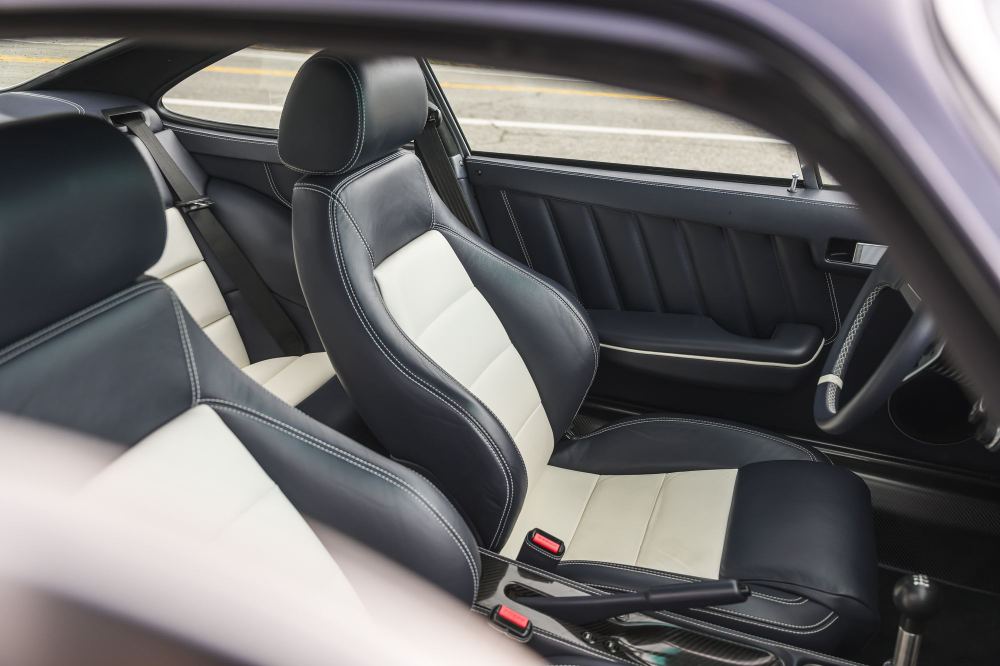 Midnight Blue Coupé, a Porsche 911 (964) reimagined by Theon Design, photograph 11