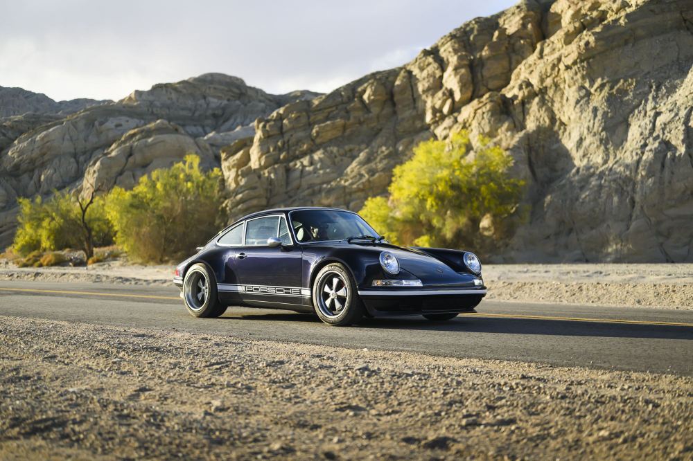 Midnight Blue Coupé, a Porsche 911 (964) reimagined by Theon Design, photograph 21