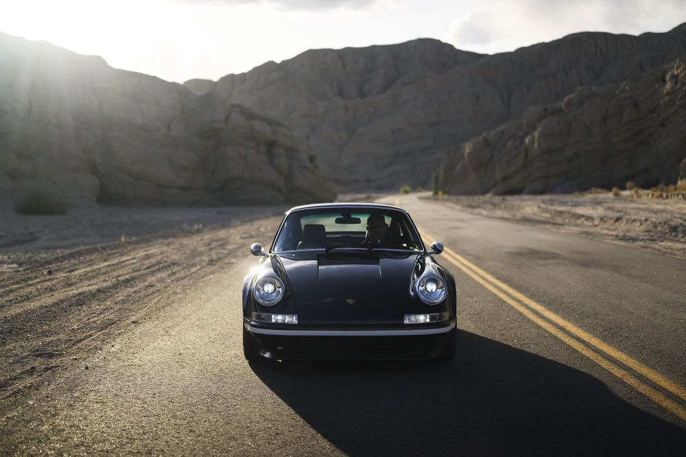 Midnight Blue Coupé, a Porsche 911 (964) reimagined by Theon Design, photograph 22