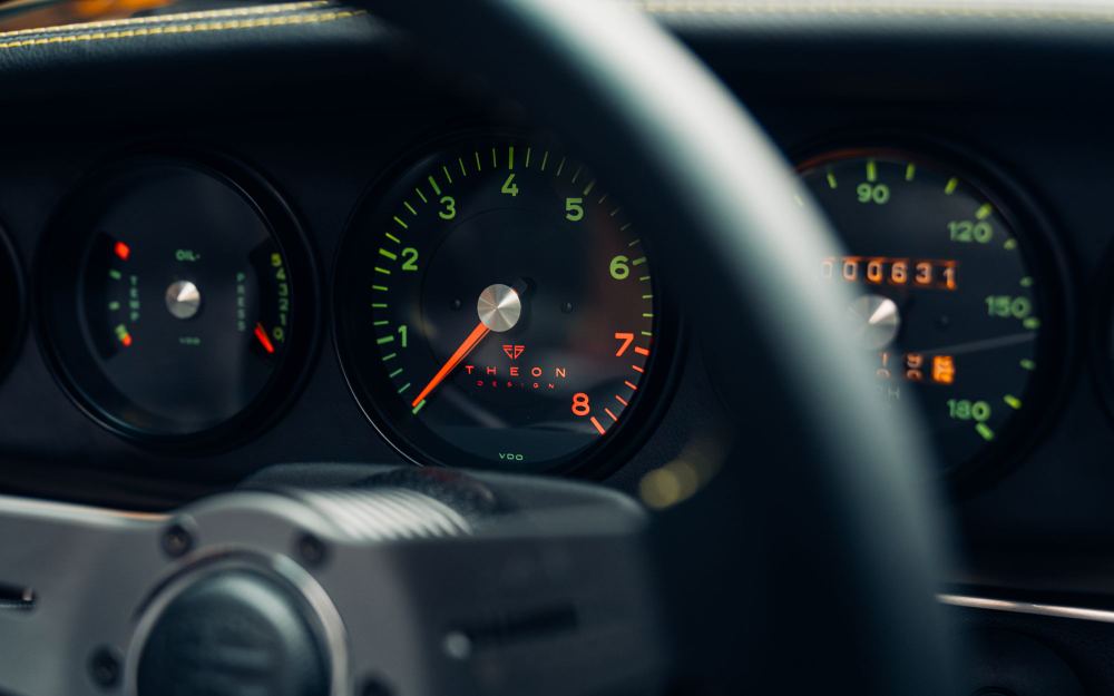 Yellow Targa, a Porsche 911 (964) reimagined by Theon Design, photograph 25