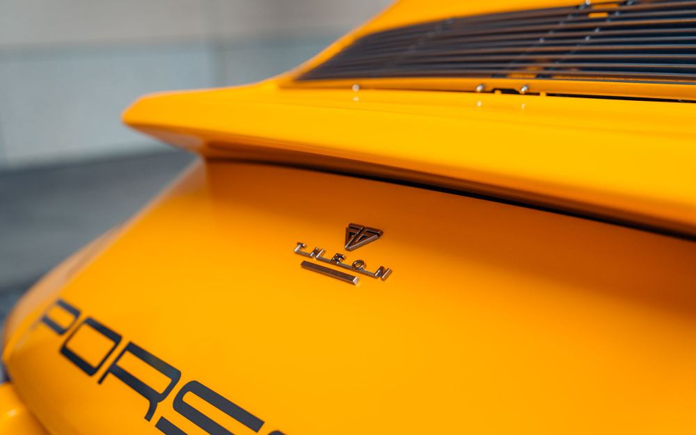 Yellow Targa, a Porsche 911 (964) reimagined by Theon Design, photograph 42